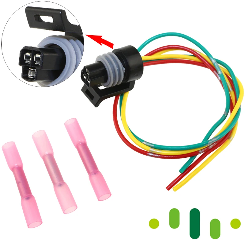 

Sensor Connector Pigtail Plastic Kit Plug Parts suitable For 3-pins