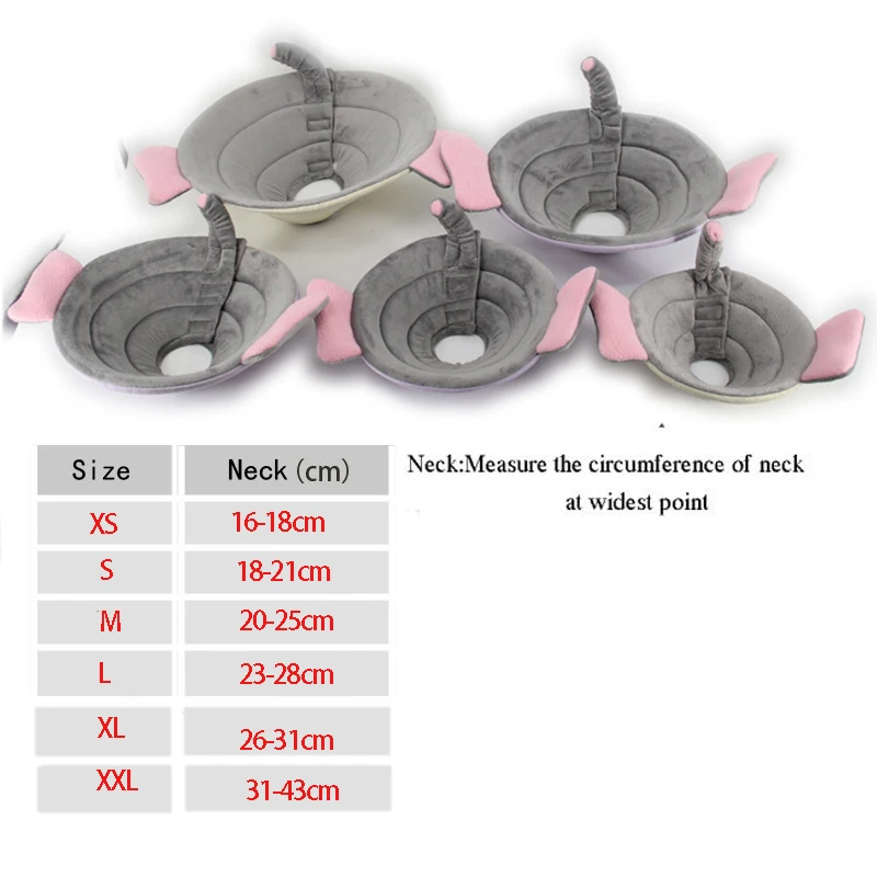 Elizabethan Collar Dog Cat Protection Cover Wound Healing Cone Protective Anti Bite Wound Healing Medical Beautify Shower PL0111 (7)