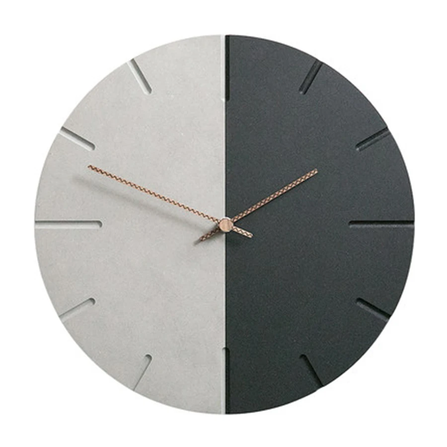 

Wood Silent Wall Clock Living Room Creative Art Modern Decor Nordic Clock Modern Wandklok Hout Home Decoration Accessories 4C73