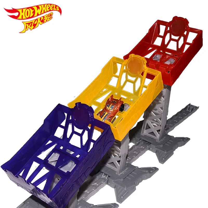 Концевая пусковая дорожка Hotwheels DJC05 игрушки для мальчиков спортивные автомобили