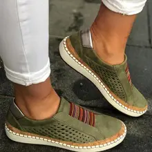 Женская обувь на плоской подошве; сезон весна-осень; слипоны; дышащие женские лоферы в стиле Харадзюку; винтажные женские кроссовки; удобная обувь; zapatos mujer