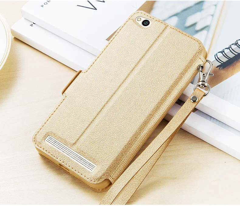 For Xiaomi 5X Redmi 4A Redmi 5A Men's flip Phone Case note5 protective Case For Xiaomi 5X a1 Redmi5plus 4A note4x Window Leather (1)
