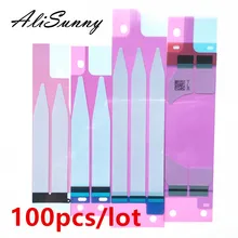 Battery-Adhesive-Sticker Glue-Parts Pull-Trip Alisunny Double-Tape 8-Plus iPhone 6 100pcs