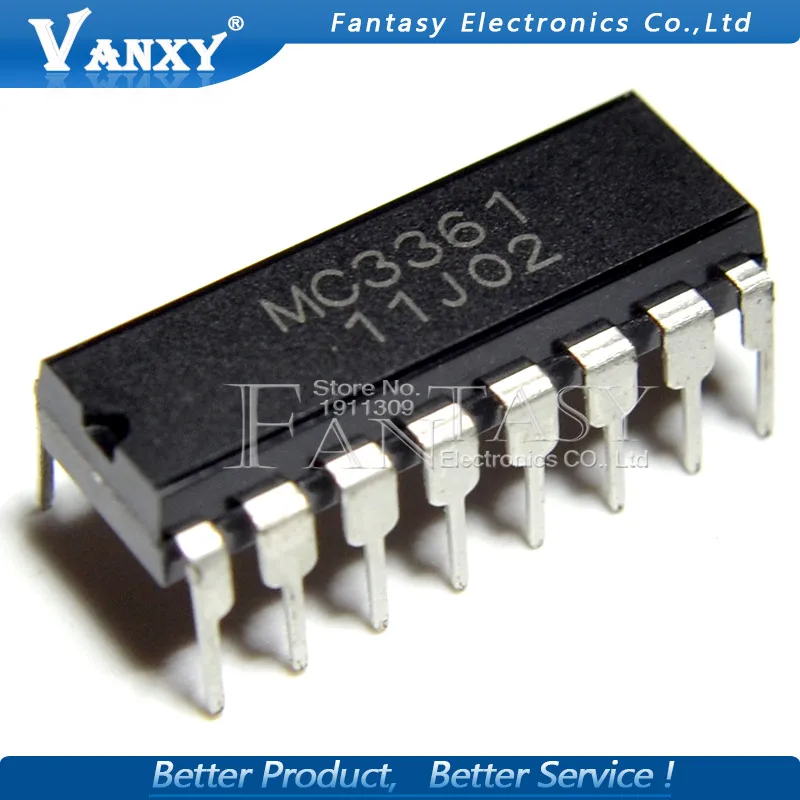 

10PCS MC3361 DIP MC3361BP DIP-16 MC3361CP DIP16 original