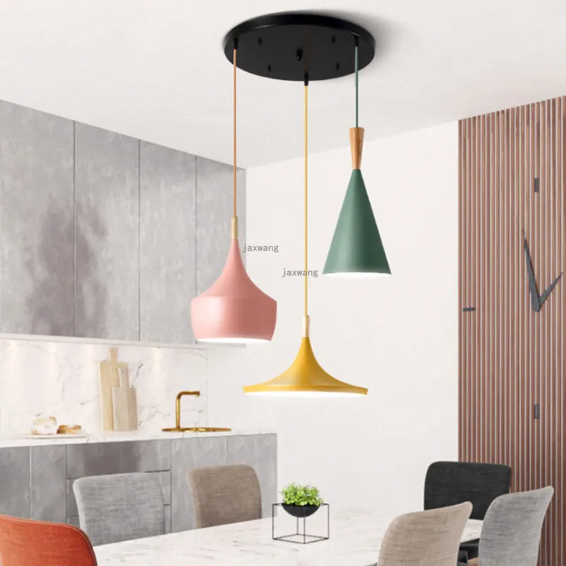 Скандинавский светильник, современные подвесные потолочные лампы, домашние кухонные подвесные светильники, подвесной светильник, подвесной светильник