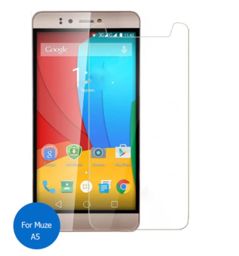 

Ultra-thin Tempered Glass for Prestigio Muze A5 5502 Duo Toughened Screen Protector Film Protective Screen Cases Cover