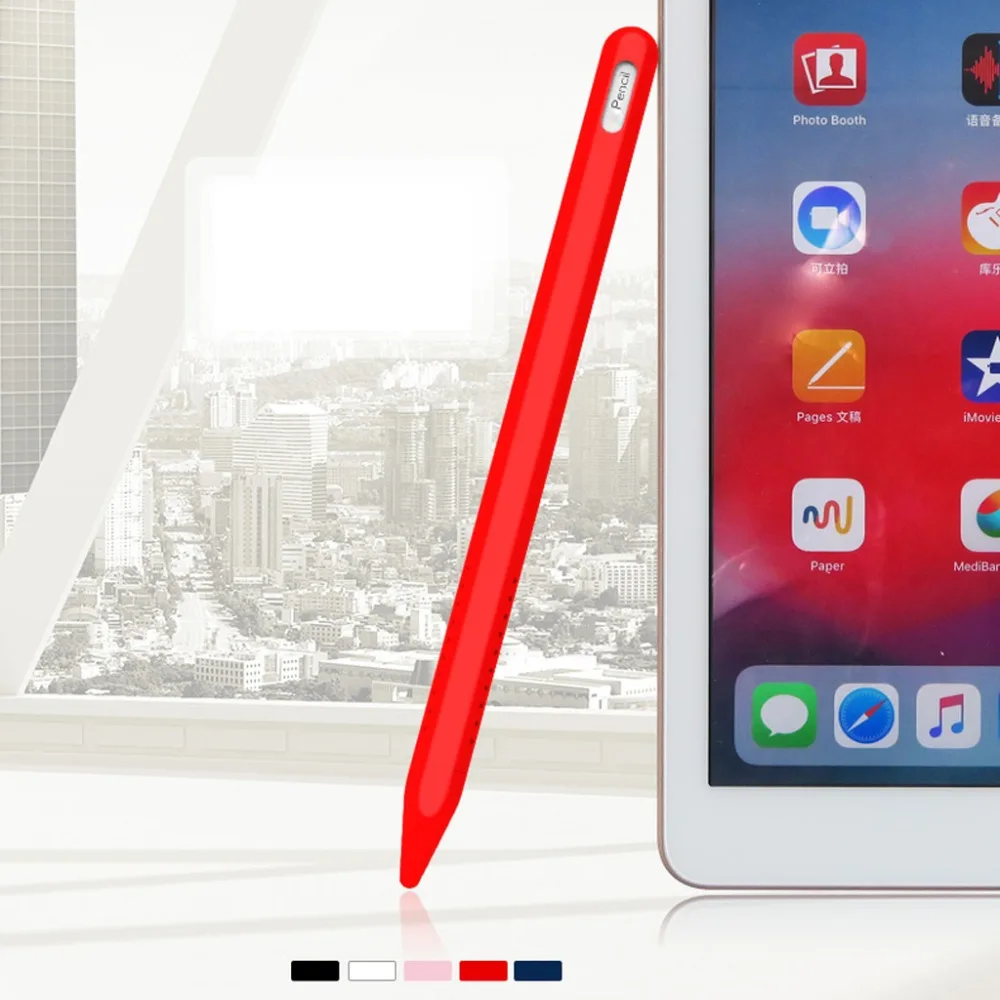 Мягкий защитный силиконовый чехол для Apple Pencil 2-го поколения защитный чехол для Apple Pencil 2