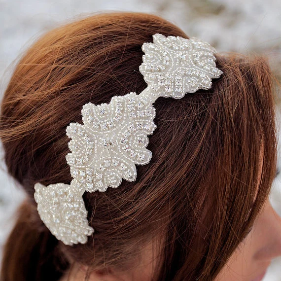 Wholesale Wedding Headband Rhinestone Headband Wedding Hair Accessory