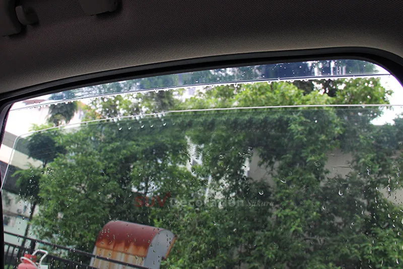 Пластик интимные аксессуары окна автомобиля козырек вентиляционный Защита от солнца Дождь гвардии 4 шт. подходит для Opel Astra K хэтчбек