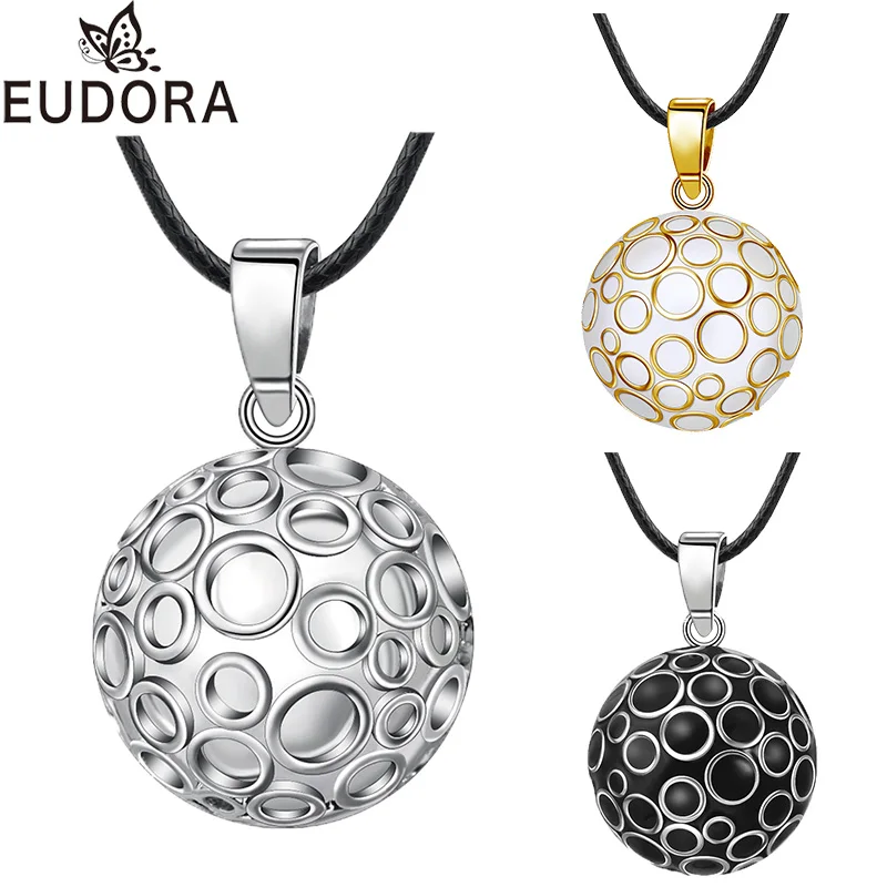 Юдора Harmony Ball Круглый Мексиканский кулон бола ожерелье кольцо Музыкальные звуки