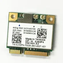 SSEA для DELL DW1601 QCA9005 AR9462 WiGig 802.11AD 7 Гбит/с Половина мини PCI-E беспроводная карта