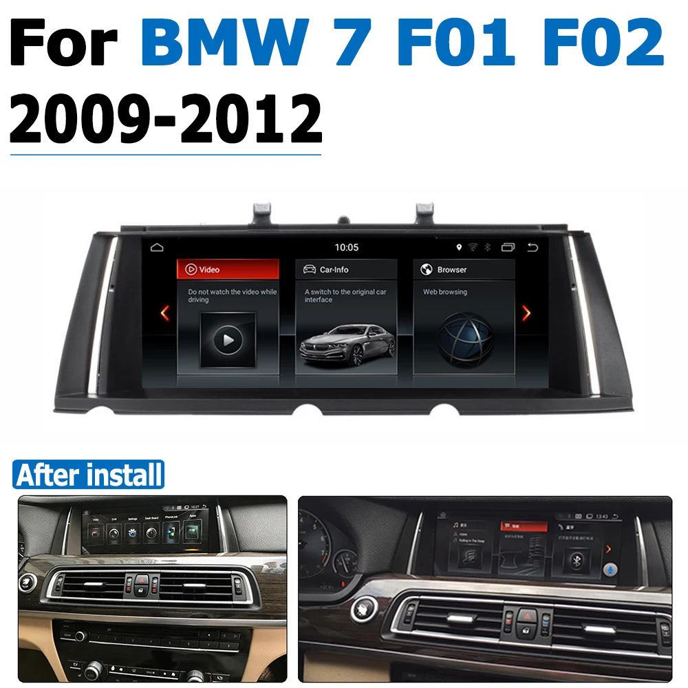 Clearance Car DVD Player For BMW 7 Series F01 F02 2009~2012 original NBT System Android 8.0 up Autoradio GPS Navigation 0