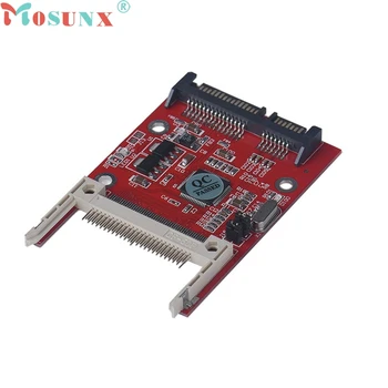 

mosunx Mecall 1PC CF Compact Flash Type I/II To 2.5 Inch SATA Serial Adapter