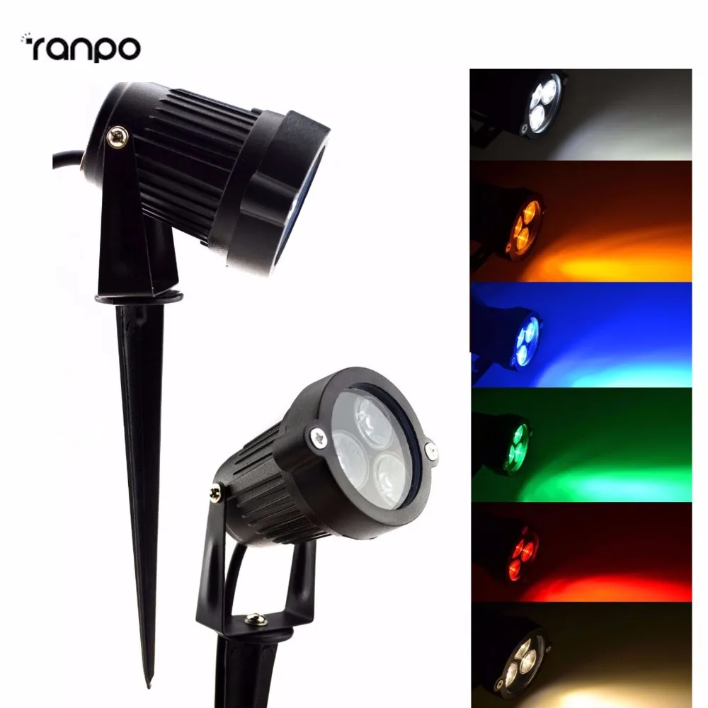 2 pcs/lots 9W Outdoor Garden Light LED Lawn lamp Waterproof LED Flood