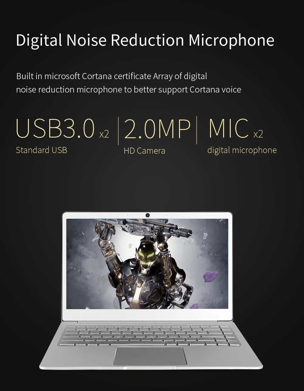 Ноутбук Jumper EZbook X4 14,0 дюймов Windows 10 Intel Apollo Lake J3455 четырехъядерный 1,5 ГГц 128 Гб SSD МП фронтальная камера ноутбука
