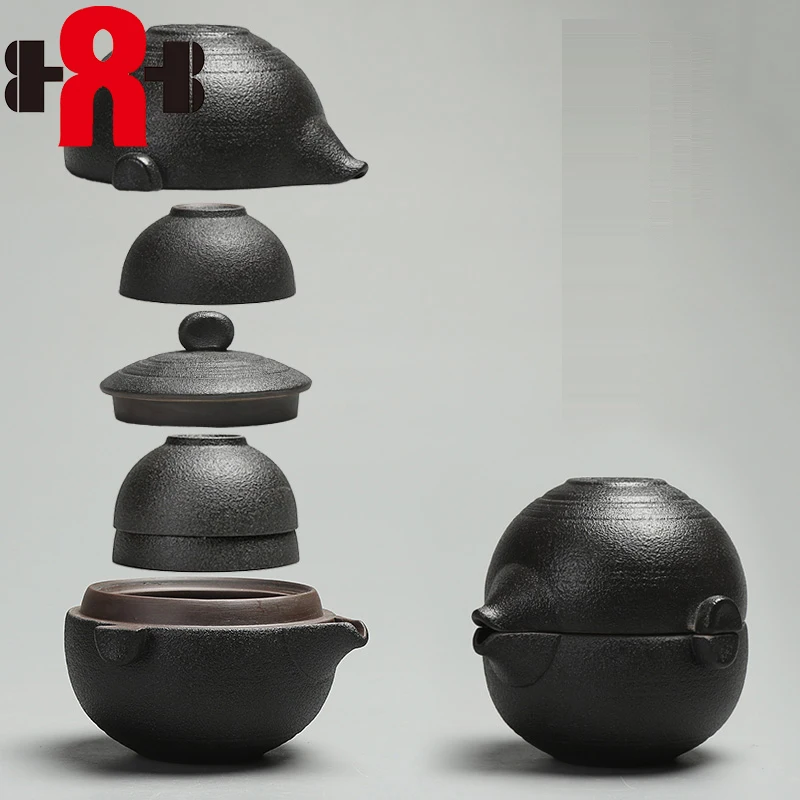

coffee tea sets ceramic teapot kettle gaiwan cup of tea portable travel tea set chinese kung fu tea set,High quality 1 Pot 2 Cup
