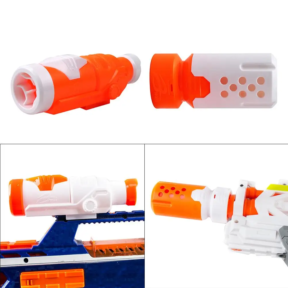 New Hot Sale Toy Sighting Device Toy Muffler Aiming Device Compatible with NERF Series Toy Gun Model
