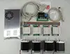 CNC Router Kit 4 Axis, 4pcs TB6600 4.5A stepper motor driver +4pcs Nema23 270 Oz-in motor+5 axis interface board+ power supply ► Photo 1/3