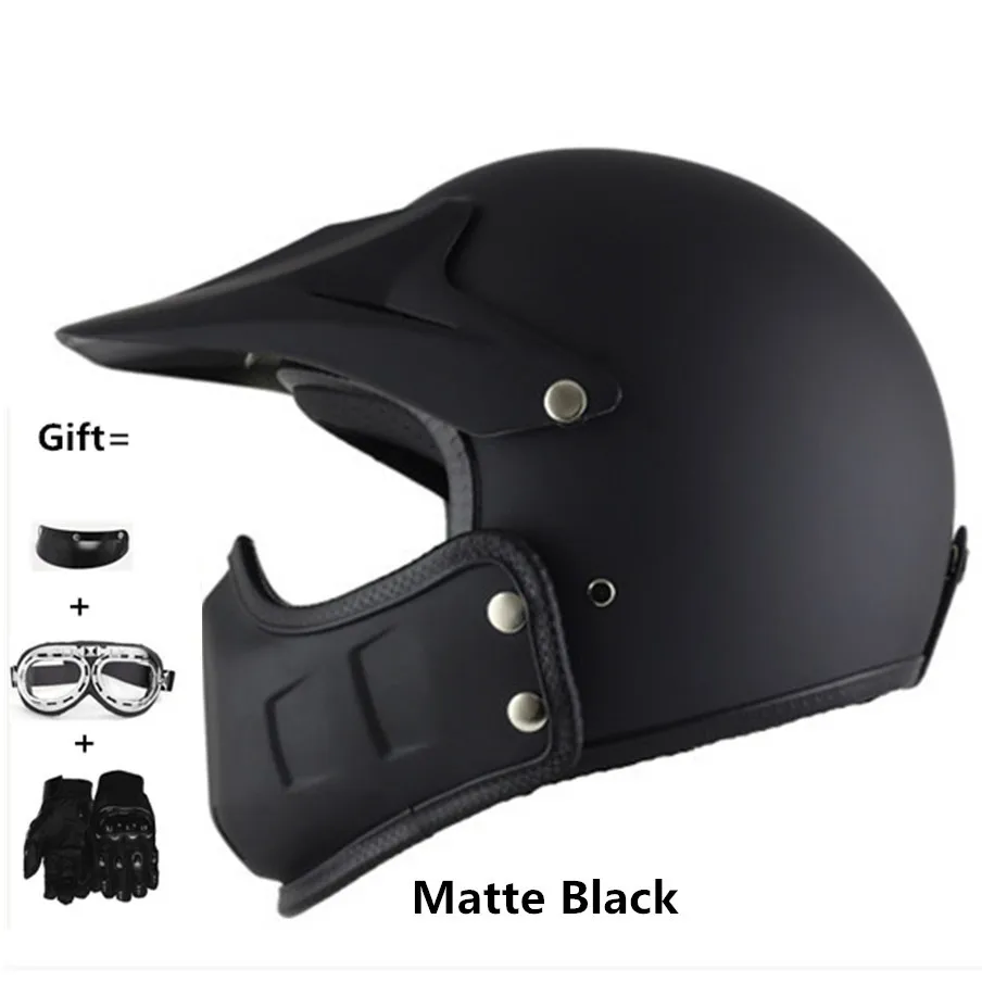 

8 air vents design retro helmet Light weight Vintage full face motorcycle helmet pure handmade cool padding leisure and safe