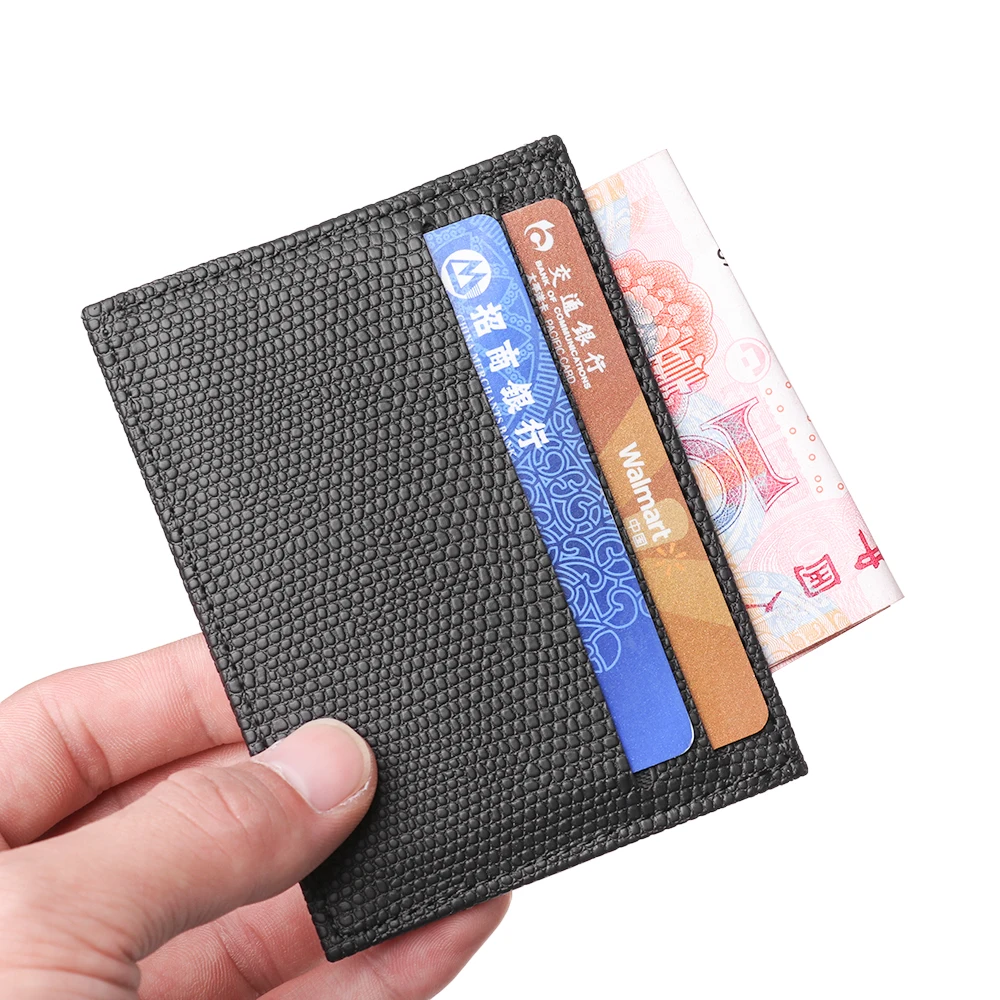 

Unisex Small Card Holder Travel Lizard Pattern Leather Bank Business ID Card Holder Wallet Case For Men Women With ID Window