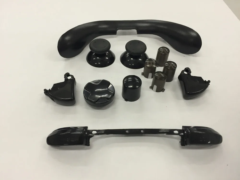 Сменный Thumbstick D pad кнопка включения бампера нижней обшивки ABXY для контроллера