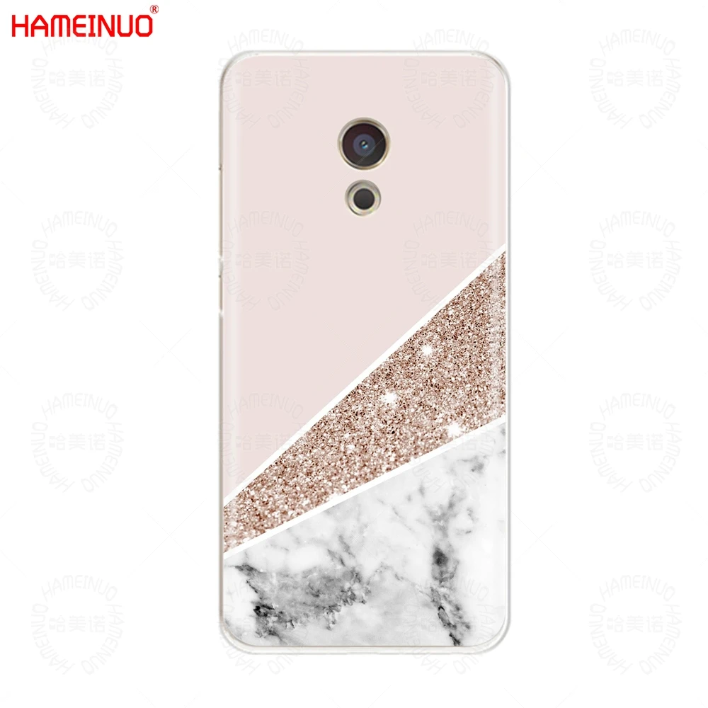 HAMEINUO скраб Мрамор изображение камня окрашенные крышка чехол для телефона для Meizu M6 M5 M5S M2 M3 M3S MX4 MX5 MX6 PRO 6 5 U10 U20 note plus - Цвет: 41187