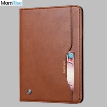 For Samsung Galaxy Tab S5E 10.5 Case Wallet Suede Leather Card Stand Magnetic Folio For Samsung T720 Luxury Retro Flip Cover
