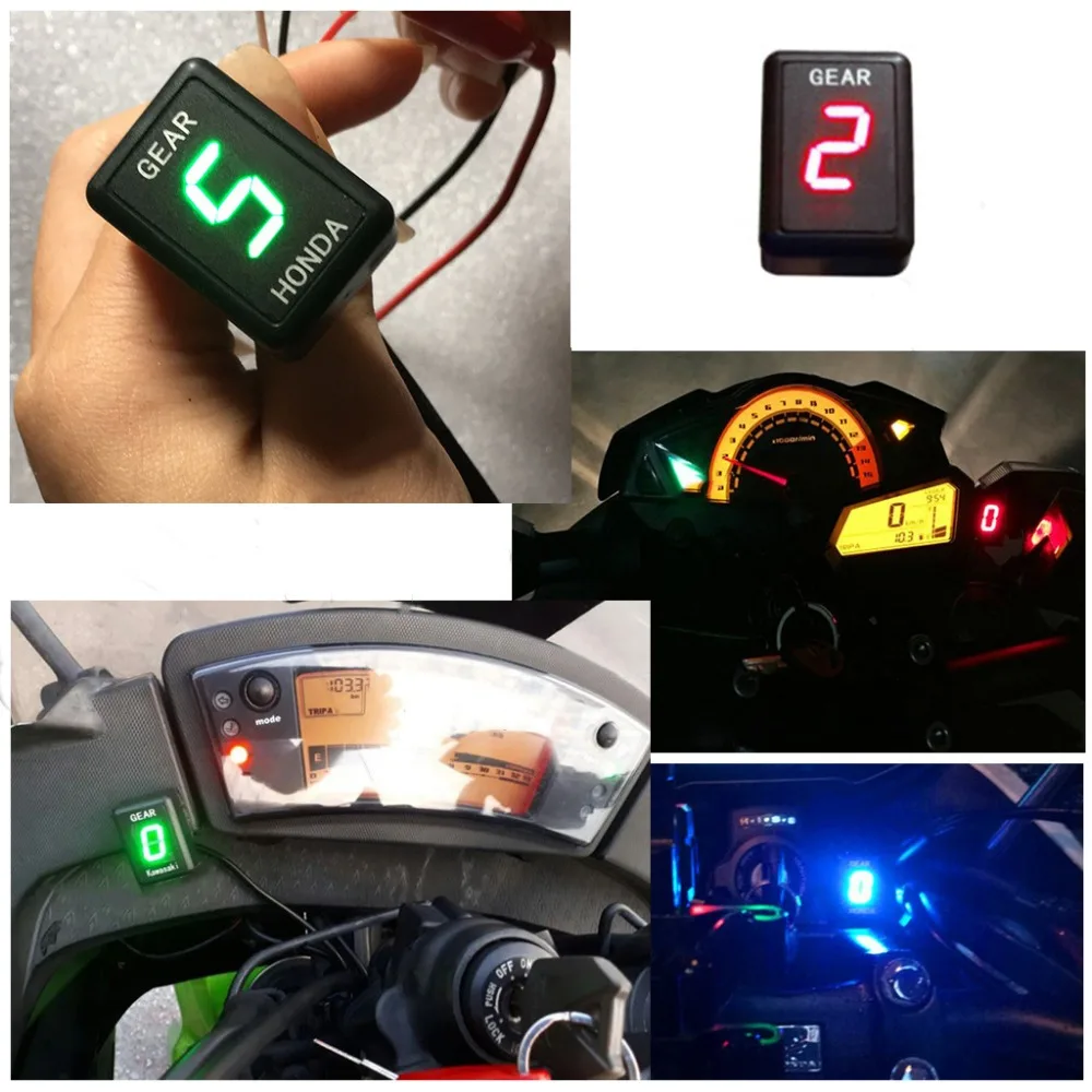 

Motorcycle Ecu Plug Mount 6 Speed Speed Gear Display 1-6 Level for Suzuki VZ800 Marauder 2005-2015