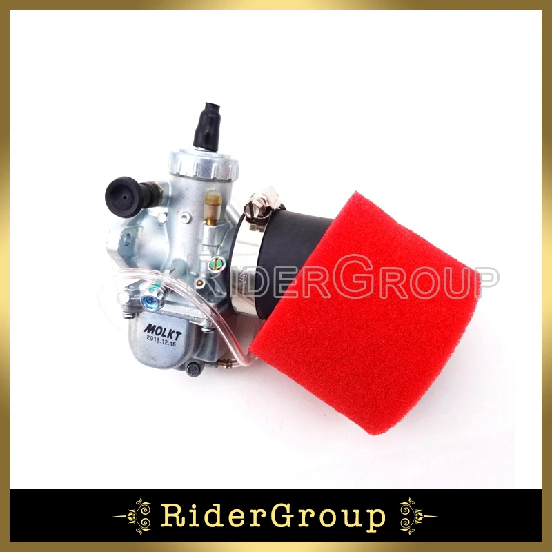 Molkt 26mm Racing Carburetor 45mm Red Foam Air Filter 150cc 160cc Dirt Bike