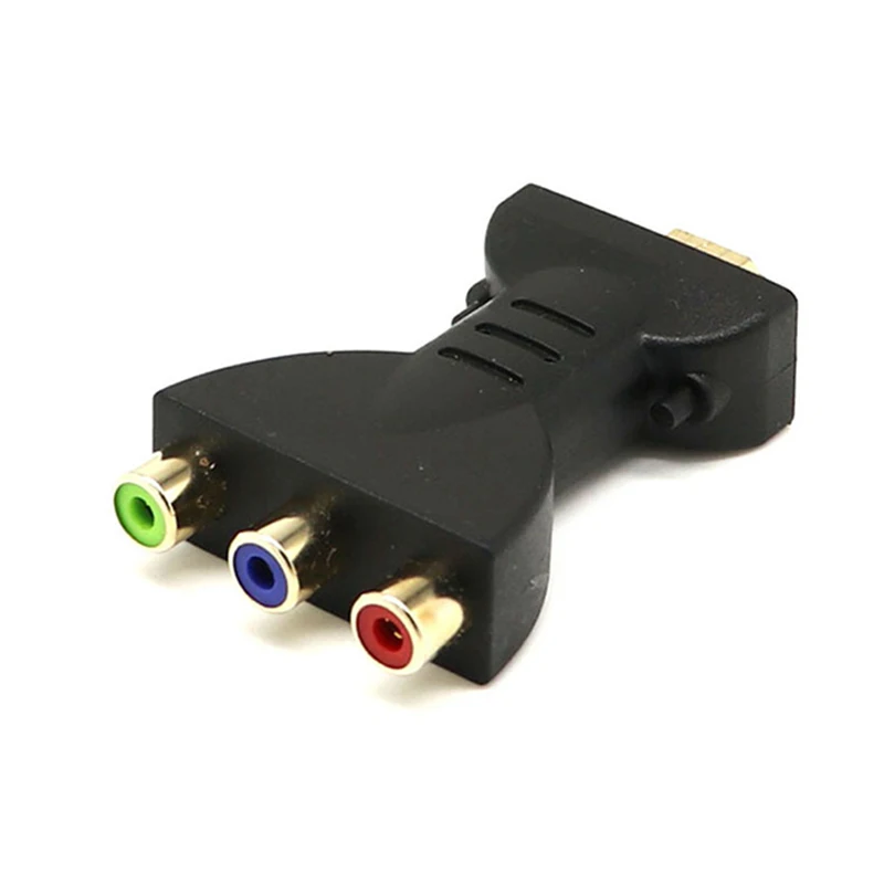 

HDMI To 3 RGB RCA Video Audio Adapter AV Component Converter 1080P Digital Signal for HDTV DVD Audio Cable