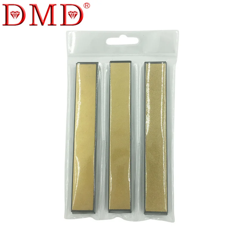 DMD 3Pcs Set Knife Sharpener Edge Diamond Whetstone Sharpening Stones Durable Kitchen Tool for Knife Sharpener