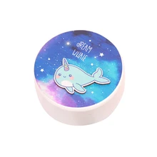 NICEXMAS 1 шт. деревянная музыкальная шкатулка звездное небо мультфильм Нарвал музыкальная шкатулка для кафе магазин