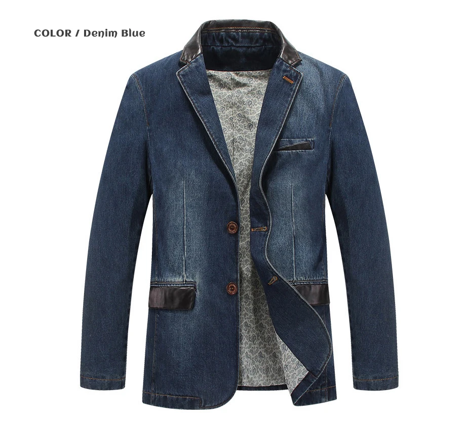 denim blazer men