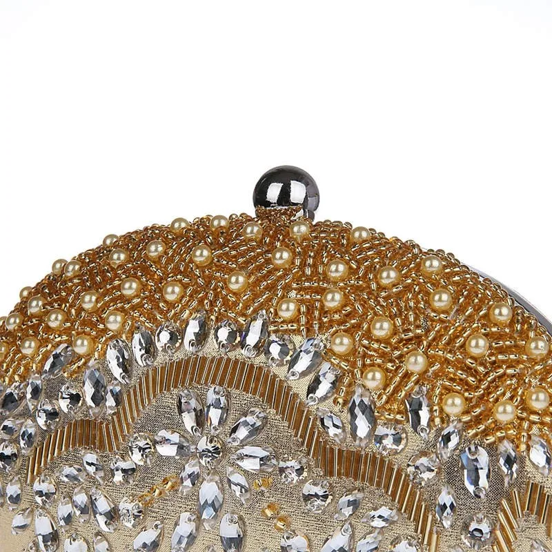 Вечерние сумки ручной работы цветок женская сумка Мода Бисероплетение дизайнерский день клатч Свадебные невесты сумочки вечерние сумочки кошелек