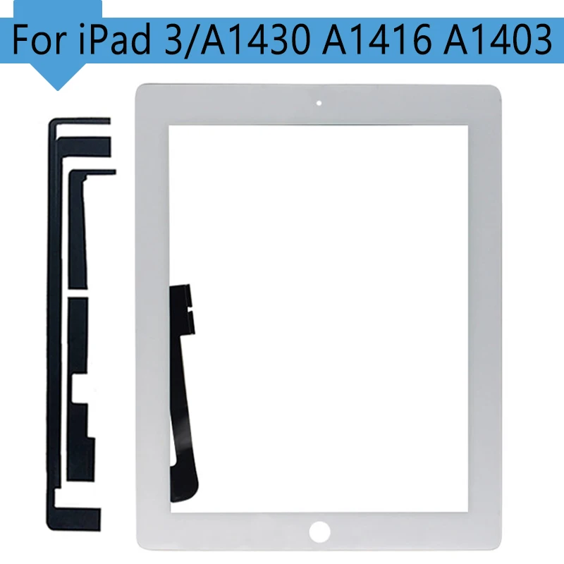 9," для iPad 3 A1416 A1430 A1403 сенсорный экран дигитайзер ЖК передняя панель экран с кнопкой домой Замена Бесплатные инструменты