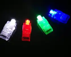 Белый светодиодные индикаторы, 4 цвета лазерной лампочка на палец для вечеринки, Дня Рождения Новогоднее украшение Хэллоуин вечерние
