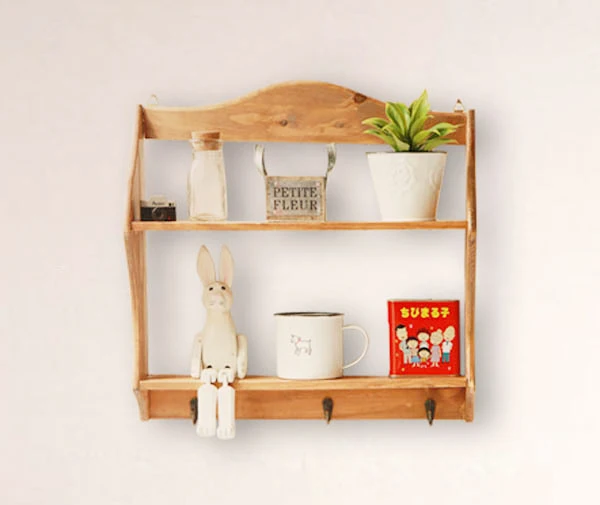 Zakka Home Decor Wooden Furniture Cabinet Wood Wall
