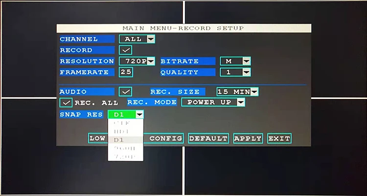 Sistema de Vigilância de Vídeo Caminhão de Gravação Local Disco Rígido Monitoramento Caminhão Suite 7 Display Led Ônibus - Ciclo Ahd 4ch 19 Cheap Câmera multiângulo automotiva