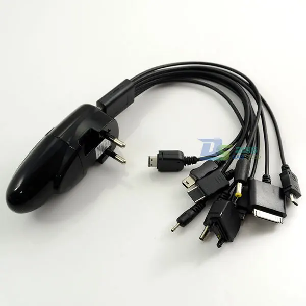 10 in 1 Universal USB Male to Multi Plug Cell Phone Charging Cable