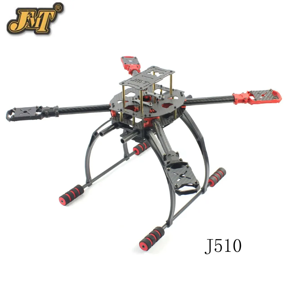 JMT J510 510 мм карбоновое волокно 4 осный складной набор рама с высоким штативом для DIY