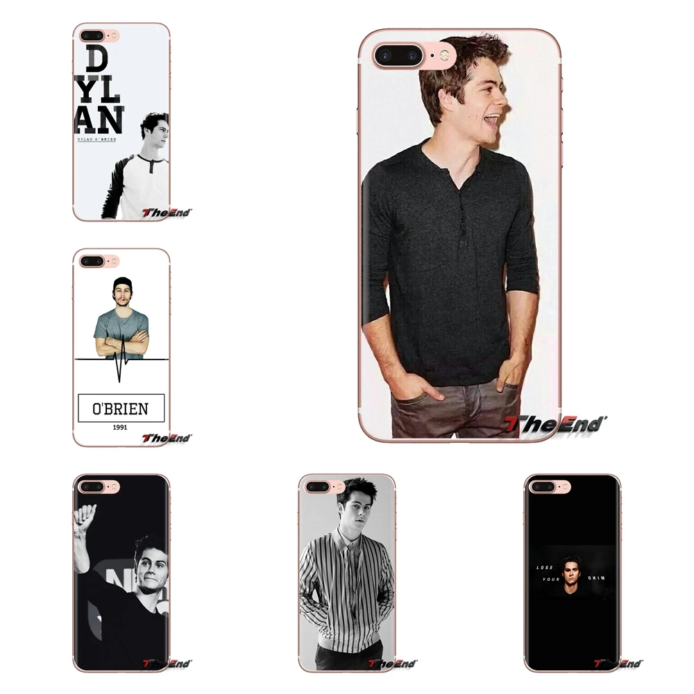 For Samsung Galaxy A3 A5 A7 A9 A8 Star A6 Plus 2018 2015 2016 2017 Transparent Soft Cases Covers TV teen wolf Dylan O Brien |