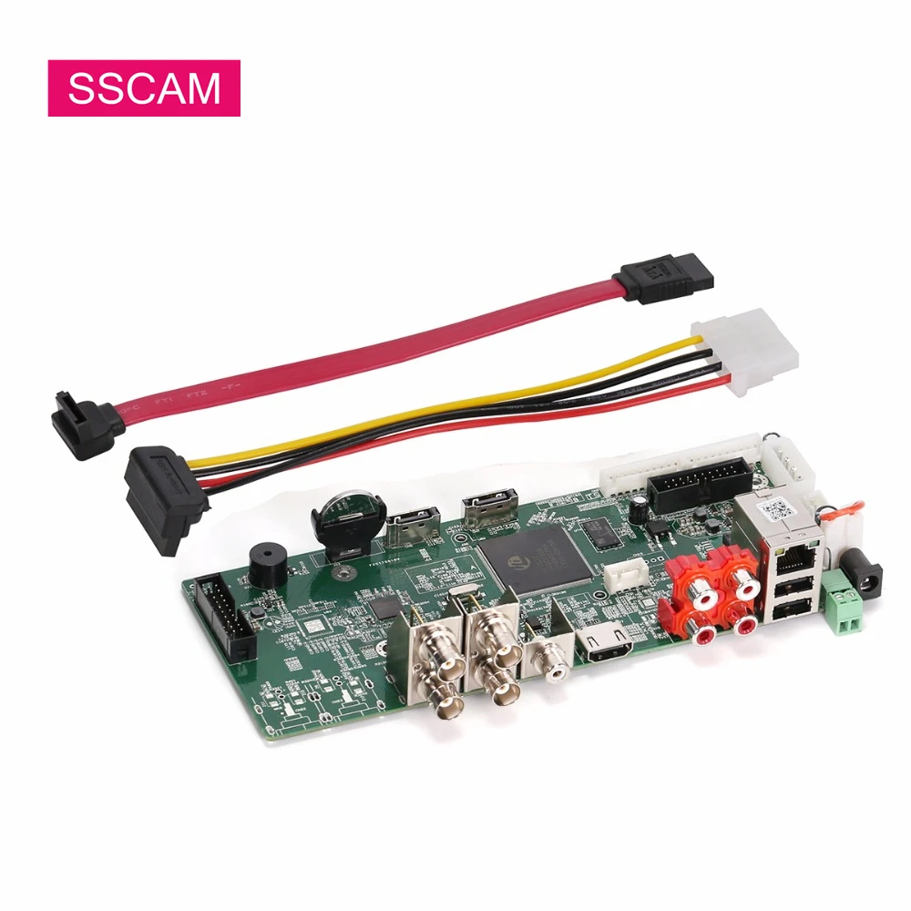 

5MP 4Channel DVR Digital Video Recorder Board PCB 5.0 Megapixel DVR Main Module for 2MP 4MP 5MP AHD TVI CVI Analog IP Camera