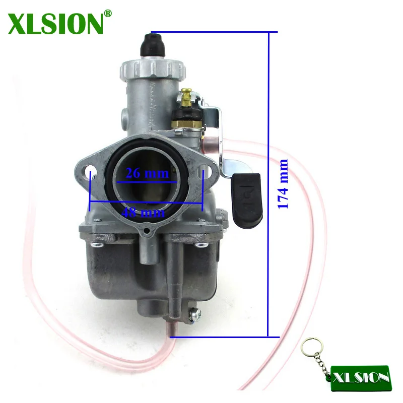 XLSION производительность Mikuni Карбюратор Carb VM22 26 мм PZ26 для 110cc 125cc двигатели питбайк