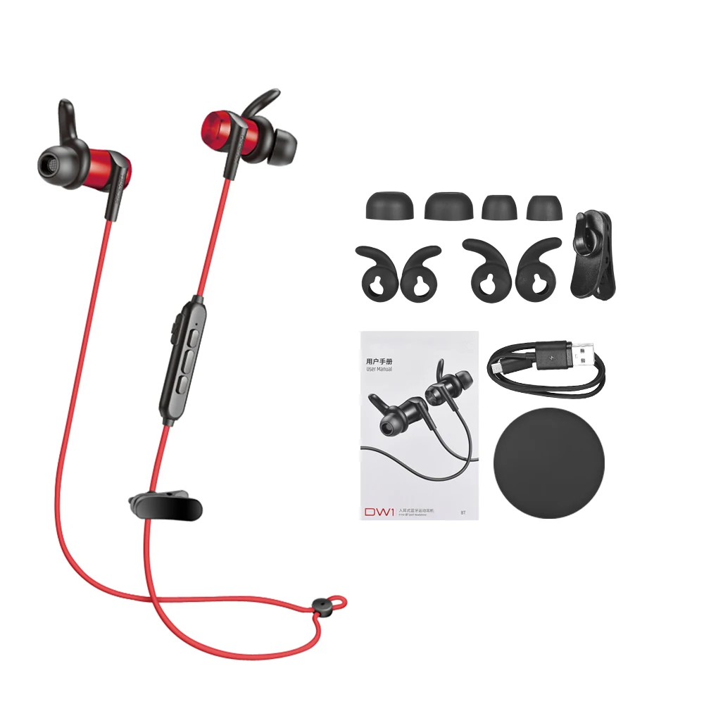 TAKSTAR DW1 In-ear Headphones BT Earphones Earbuds Rechargeable Built-in Microphone with Carry Bag for Smarphones | Спорт и