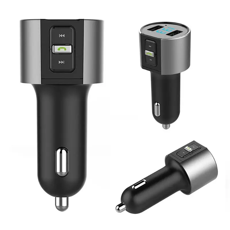 Vodool салона Bluetooth рук-свободный fm-передатчик 3.4a Dual USB Порты и разъёмы автомобиля Зарядное устройство MP3 аудио плеер Bluetooth гарнитура для авто