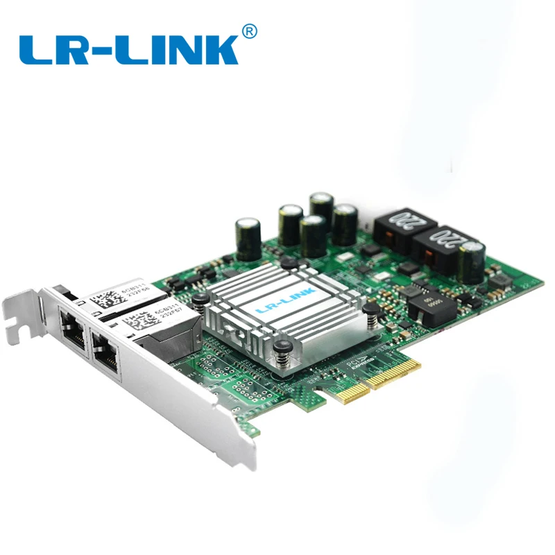 LR LINK 9722HT POE POE Gigabit Ethernet Frame Grabber Video Card PCI E x4 Dual Port 1