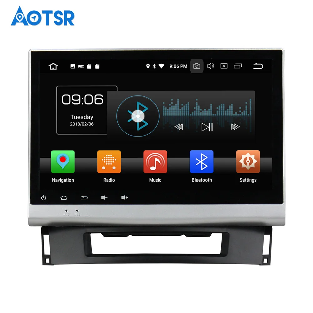 Discount 10.1" Android 8.0 Car GPS Radio Player 4G+32G for Opel Astra J 2011-2014 Car Stereo Multimedia Bluetooth Stereo Auto IPS Screen 4