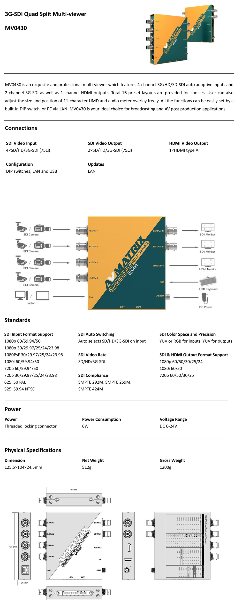 MV0430 Specification-5