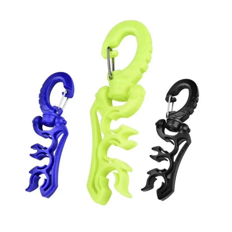 Keep Diving 3 Colors Durable Nylon Triple Hose Holder Regulator Gauge Retainer & Clip for