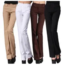 Новые модные женские брюки высокого качества со средней талией, брюки для женщин размера плюс xxxxl